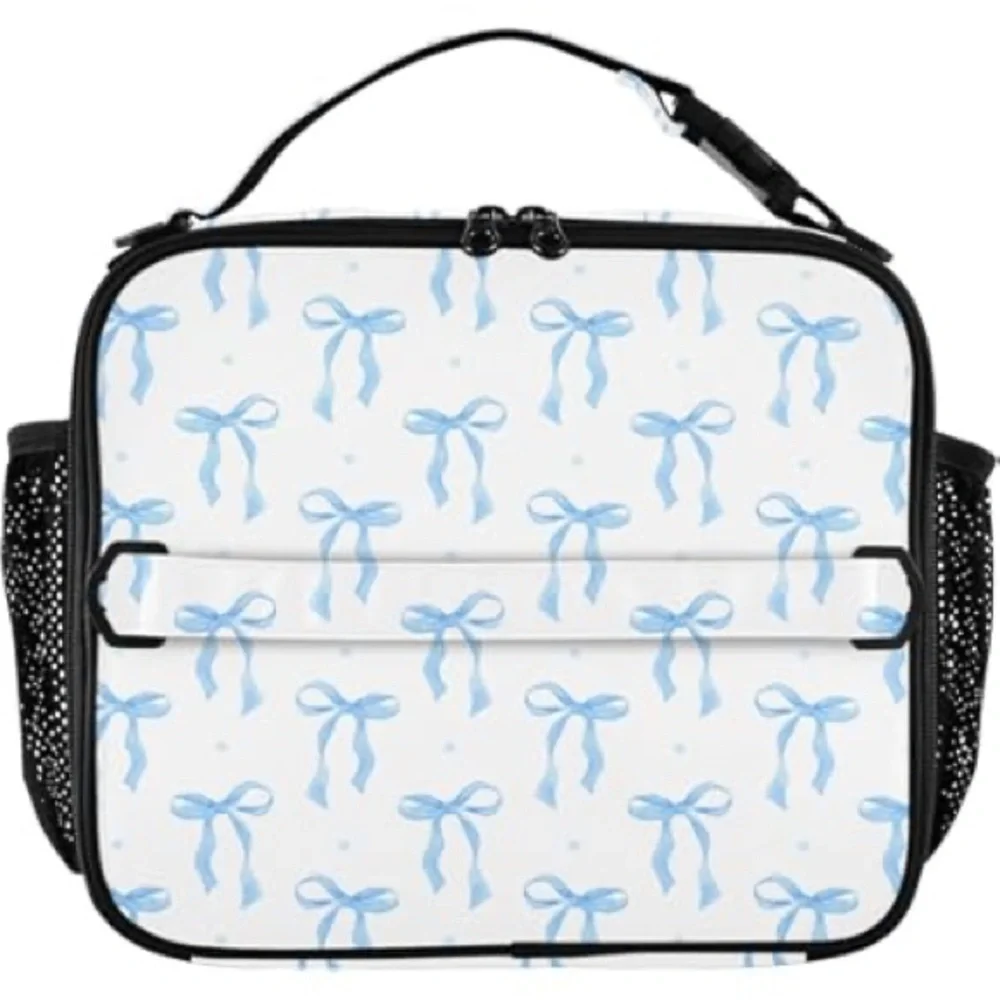 NWT Blue Bow Lunch Box P16